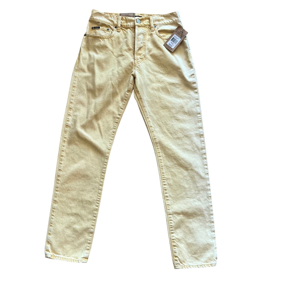Polo Ralph Lauren The Callen High Rise Slim Jeans Yellow 26 2117301 40001